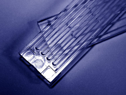 Plasma treated PDMS microfluidic device