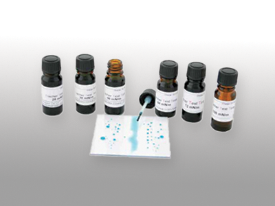 A set of surface energy test inks